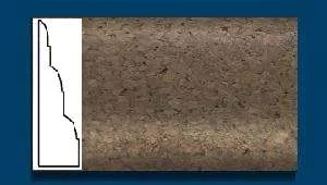 Плинтус пробковый ArtCorkDesing С 105 (Колер 7) 18x45x910 мм в Оренбурге