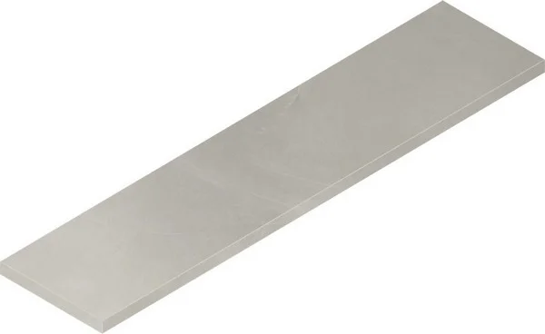 Керамогранит Italon Континуум Сильвер Ступень угловая левая 33х120 (Натуральная) в Оренбурге