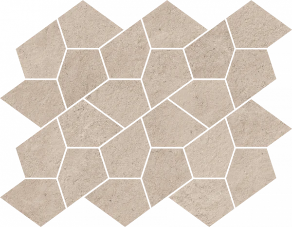 Керамогранит Italon Этернум Крим Мозаика Калейдо 35.6х27.6 (Натуральная) в Оренбурге