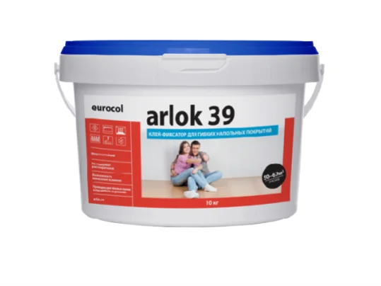 Клей Arlok 39 (10 кг) 150-200 г/м2, фиксатор против сдвигов в Оренбурге