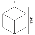 Декоративная панель Orac W105 (30x34.6x3 см) в Оренбурге