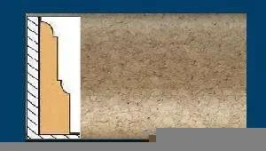 Плинтус пробковый ArtCorkDesing С 104 (Колер 5) 12x40x910 мм в Оренбурге