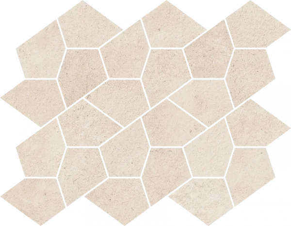 Керамогранит Italon Этернум Сноу Мозаика Калейдо 35.6х27.6 (Натуральная) в Оренбурге
