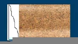 Плинтус пробковый ArtCorkDesing С 105 (Колер 8) 18x45x910 мм в Оренбурге