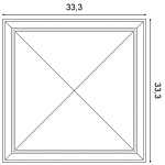Декоративная панель Orac W123 (33.3x33.3x3.5 см) в Оренбурге