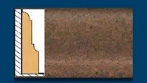 Плинтус пробковый ArtCorkDesing С 103 (Колер 11) 12х65х910 мм в Оренбурге