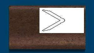 Угол пробковый наружный ArtCorkDesign С 303 Колер 14 в Оренбурге