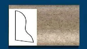 Плинтус пробковый ArtCorkDesing С 102 (Колер 6) 20x40x910 мм в Оренбурге