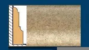 Плинтус пробковый ArtCorkDesing С 103 (Колер 4) 12х65х910 мм в Оренбурге