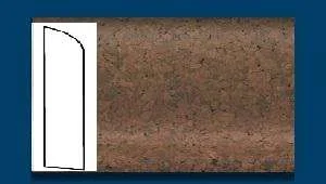 Плинтус пробковый ArtCorkDesing С 106 (Колер 11) 10х60х910 мм в Оренбурге