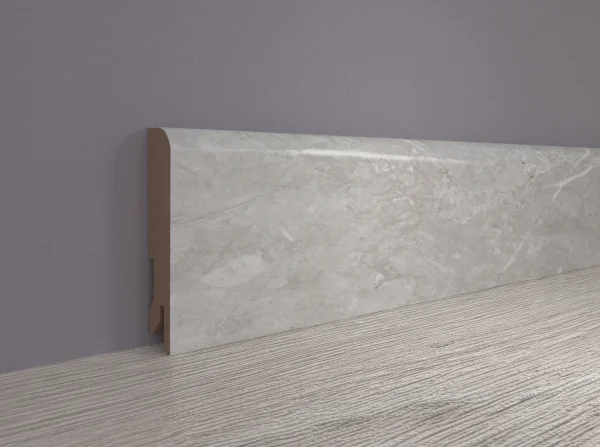 Плинтус MDF Bonkeel 24070 Торос Бьянко (80х16х2400 мм) в Оренбурге