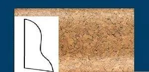 Плинтус пробковый ArtCorkDesing С 102 (Колер 8) 20x40x910 мм в Оренбурге