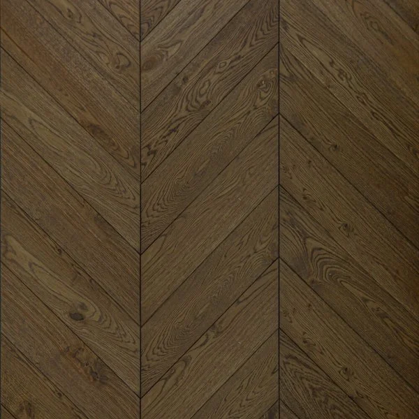 Инженерная доска Kochanelli Французская Ёлка Оскуро Дуб Original Браш (600х120х15) в Оренбурге