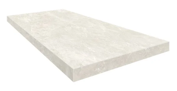 Керамогранит Coliseum Да Винчи Уайт Ступень угловая правая (Натуральный, 33х60) в Оренбурге