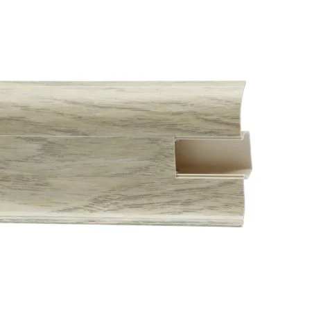 Пластиковый плинтус Royce №853 Дуб Супрема (58х22х2200мм) в Оренбурге