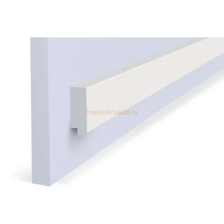 Финишный молдинг LF124B NP левый белый (31х12х2700мм) в Оренбурге