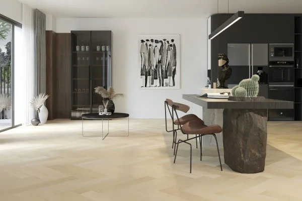 Паркетная доска Quartz Parquet Английская Ёлка Дуб Испанский 33-404 в Оренбурге