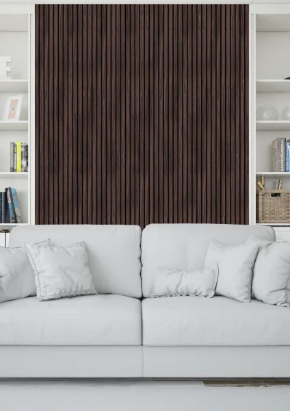 Декоративная панель для стен HiWood LV124 BR395K (120х12х2700мм) в Оренбурге