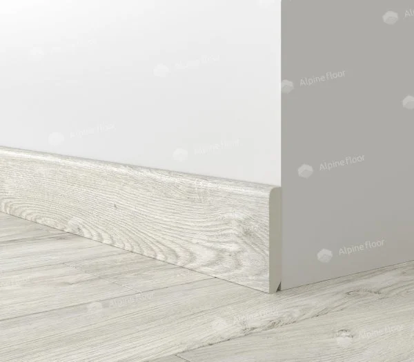 Кварцевый плинтус Alpine Floor Parquet Light 13-11 Снежный в Оренбурге