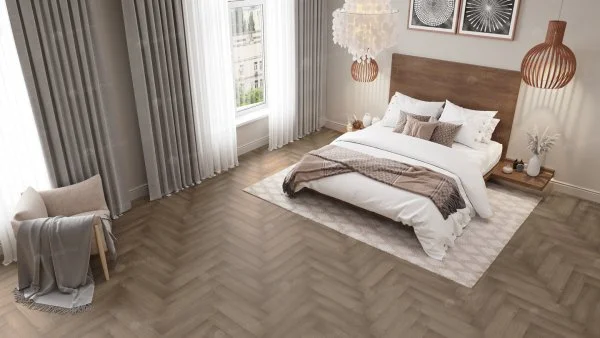 Кварц-виниловая плитка Alpine Floor Parquet Дуб Насыщенный ЕСО 16-7 2.5 мм. 43 класс в Оренбурге