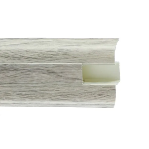 Пластиковый плинтус Royce №822 Дуб Альба (58х22х2200мм) в Оренбурге