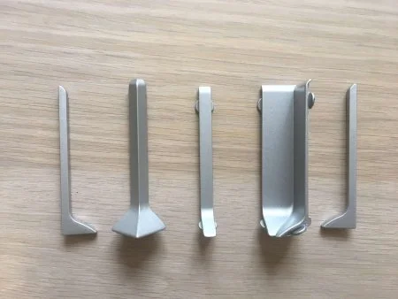 Заглушки для плинтуса ЭлитПроф Плоский 100 (Алюм) в Оренбурге