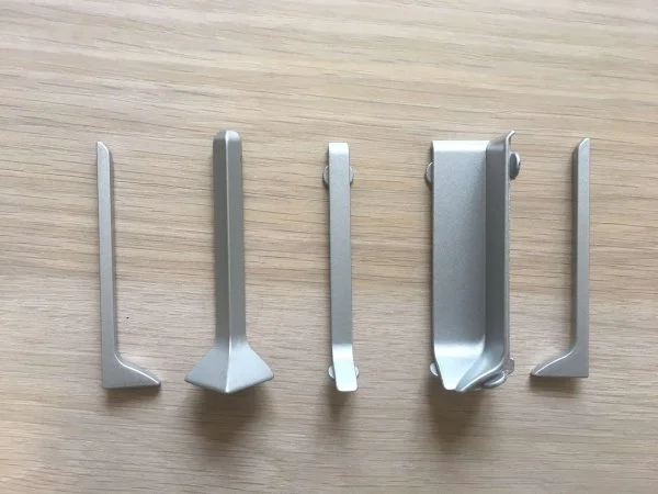 Соединитель для плинтуса ЭлитПроф Плоский 100 (Алюм) в Оренбурге