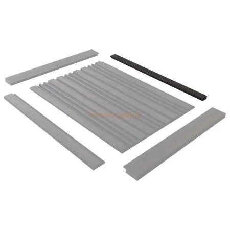 Финишный молдинг LF124B BR395K левый декорированный (31х12х2700мм) в Оренбурге