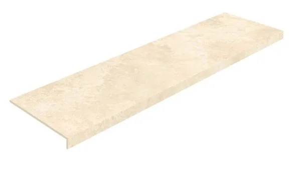 Керамогранит Coliseum Аурелия Уайт Ступень фронтальная (Натуральный, 33х120) в Оренбурге