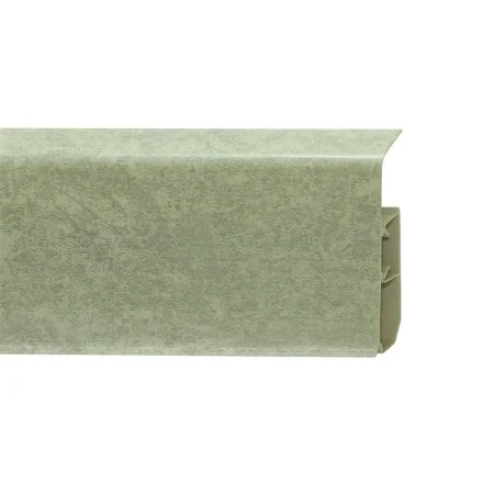 Пластиковый плинтус Royce №339 Мрамор Светлый (80х24х2200мм) в Оренбурге