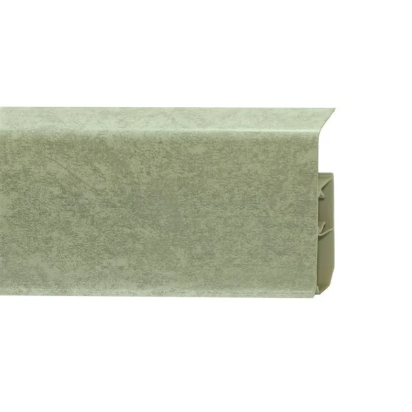 Пластиковый плинтус Royce №339 Мрамор Светлый (80х24х2200мм) в Оренбурге