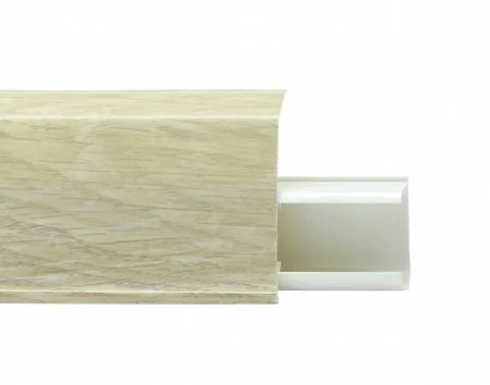 Пластиковый плинтус Royce №508 Серый Опем (55х23х2200мм) в Оренбурге