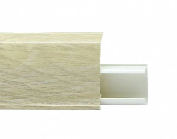 Пластиковый плинтус Royce №508 Серый Опем (55х23х2200мм) в Оренбурге