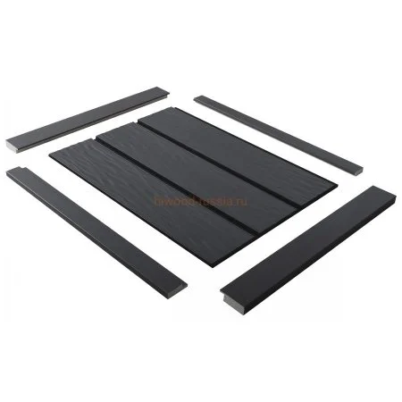 Финишный молдинг LF124A GR15K правый декорированный (42х12х2700мм) в Оренбурге