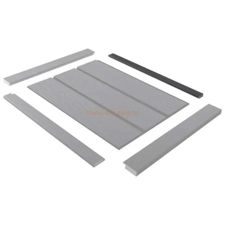 Финишный молдинг LF124B GR15K левый декорированный (31х12х2700мм) в Оренбурге