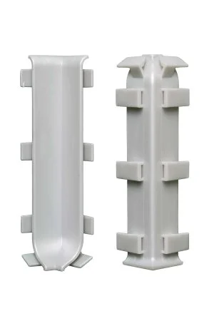 Внутренний угол Bonkeel ПЛ80 серый (ПВХ) в Оренбурге