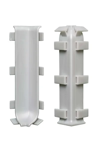 Внутренний угол Bonkeel ПЛ80 серый (ПВХ) в Оренбурге