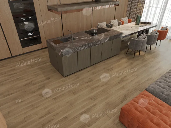 Каменно-полимерная плитка Alpine Floor Grand Sequoia Village Вайпуа ECO 11-1907 4мм, 43 класс в Оренбурге