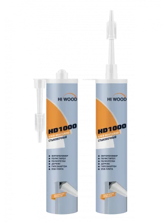 Монтажно-стыковочный клей HiWood HD1000 Белый 280 ml в Оренбурге