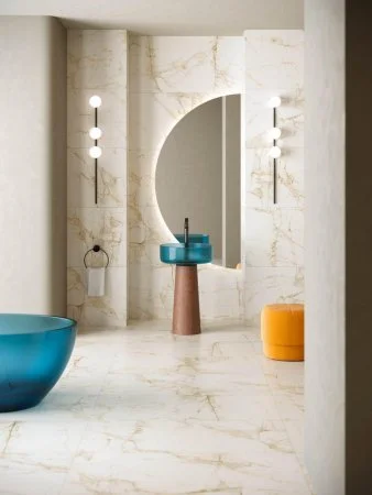 Керамогранит Coliseum Канова Уайт 60х120 (Натуральный и Реттифицированный) в Оренбурге