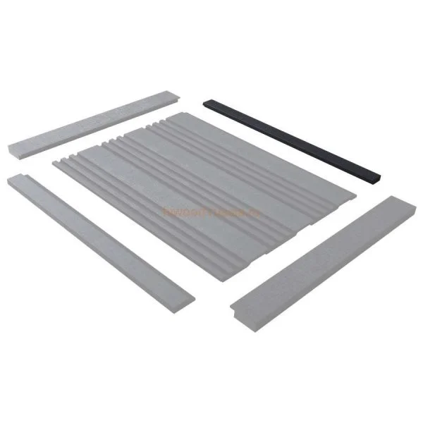 Финишный молдинг LF124B BK114K левый декорированный (31х12х2700мм) в Оренбурге