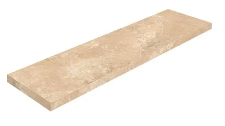 Керамогранит Coliseum Аурелия Беж Ступень угловая левая (Натуральный, 33х120) в Оренбурге
