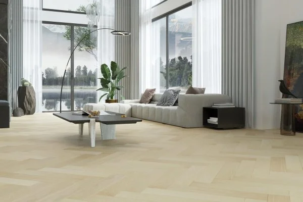 Паркетная доска Quartz Parquet Английская Ёлка Дуб Испанский 33-404 в Оренбурге