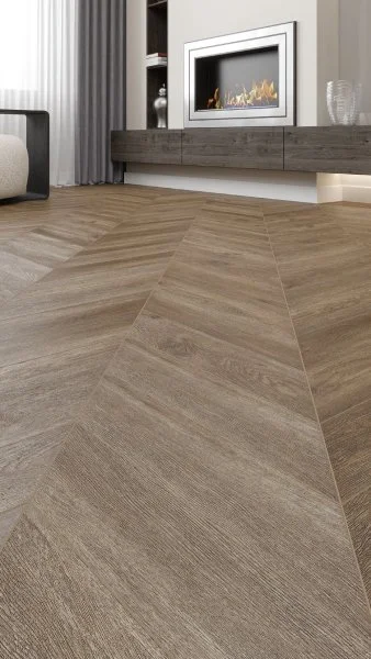 Кварц-виниловая плитка Alpine Floor Chevron Макадамия ECO 20-5 (2,5 мм. 43 класс) в Оренбурге
