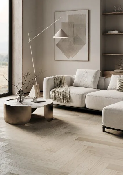 Паркетная доска Quartz Parquet Английская Ёлка Дуб Песочный 33-408 в Оренбурге