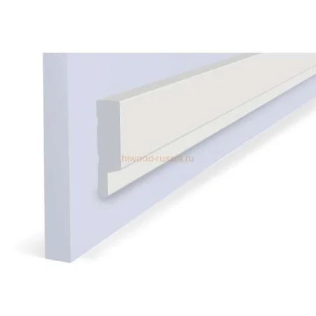 Финишный молдинг LF124A NP правый белый (42х12х2700мм) в Оренбурге