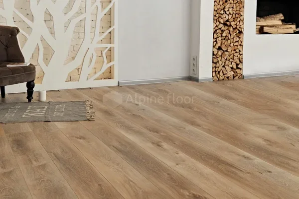 Кварц-виниловая плитка Alpine Floor Premium XL Дуб Природный Изысканный ЕСО 7-6, 8 мм. 43 класс в Оренбурге