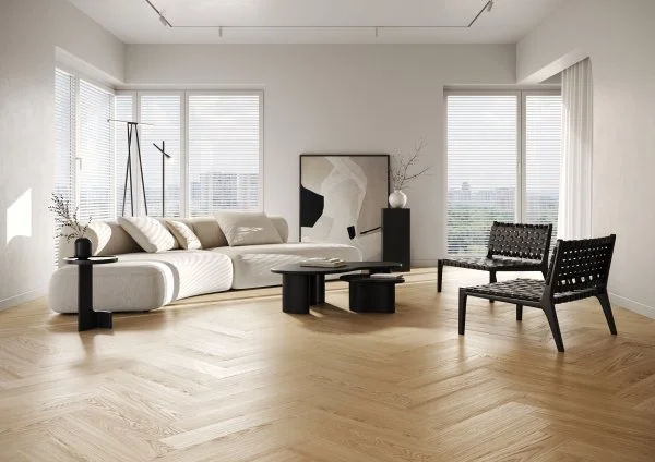 Паркетная доска Quartz Parquet Английская Ёлка Дуб Тоскана 33-407 в Оренбурге