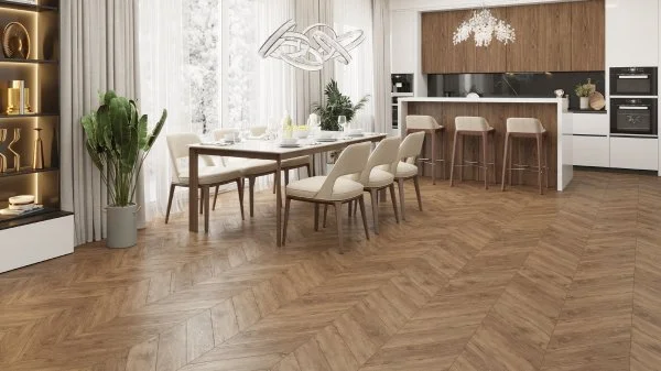 Кварц-виниловая плитка Alpine Floor Chevron Гевуина ECO 20-10 (2,5 мм. 43 класс) в Оренбурге