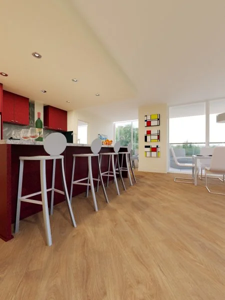 Кварц-виниловая плитка FineFloor Light Дуб Эно FF-1371 в Оренбурге